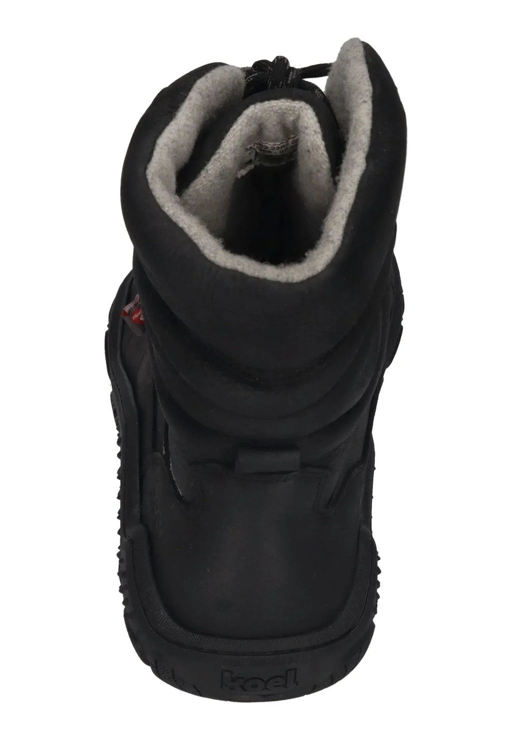 KOEL Herrenschuhe Barefoot Trekking Boots - RISO MERINO - black