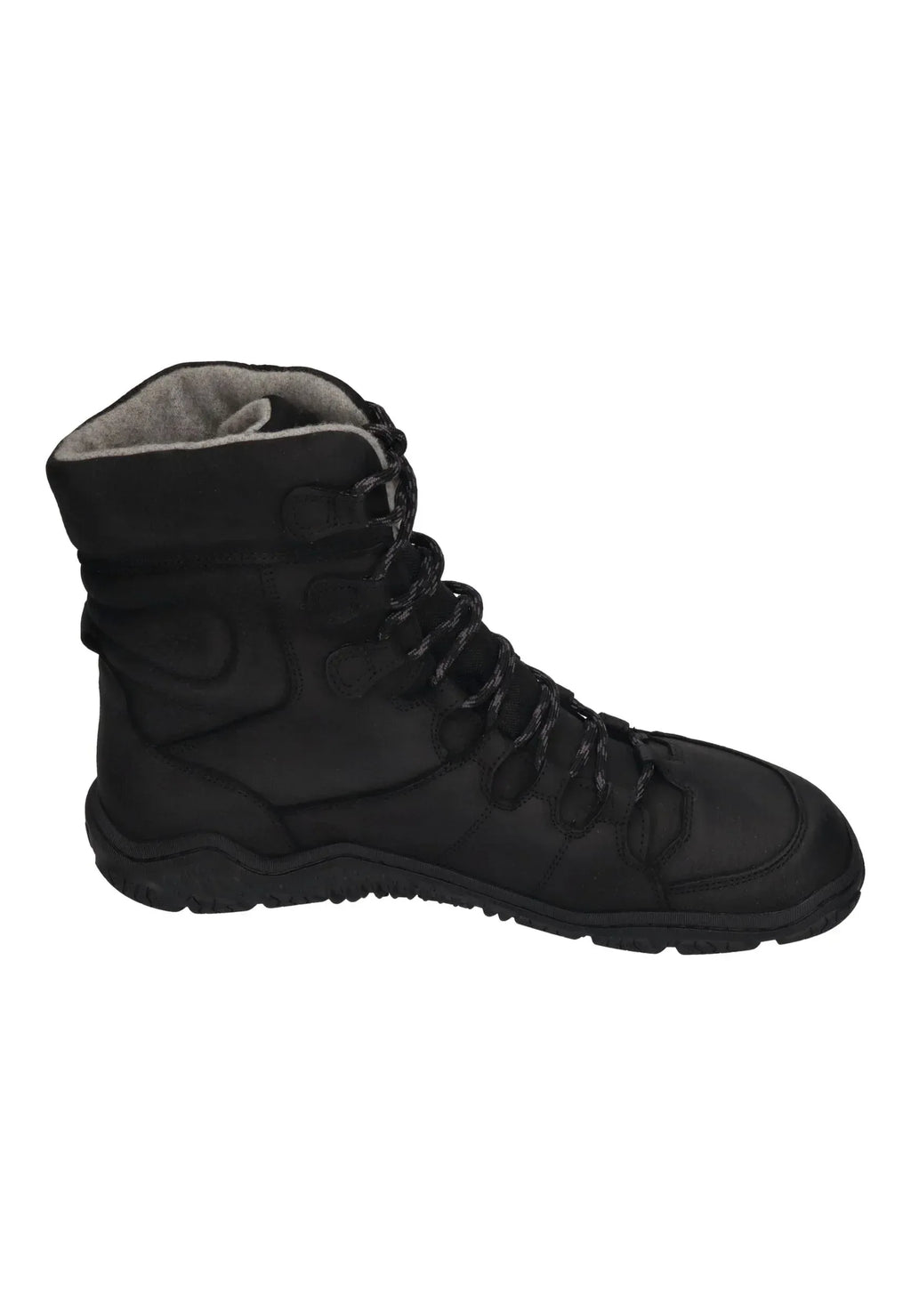 KOEL Herrenschuhe Barefoot Trekking Boots - RISO MERINO - black