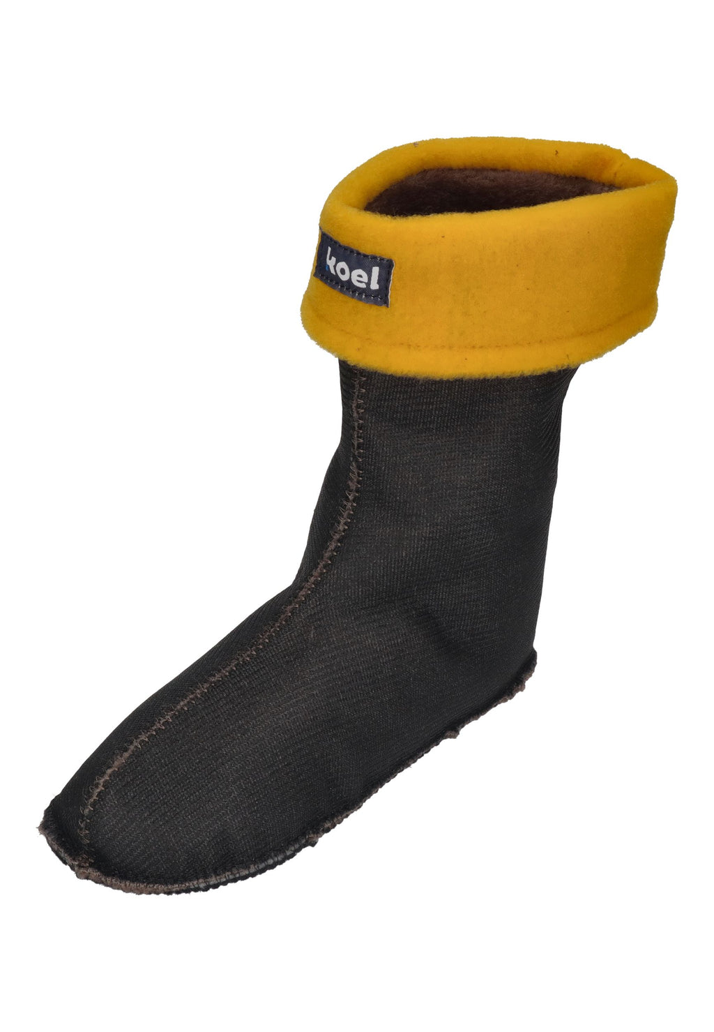 KOEL Innenfutter für KOEL Gummistiefel WELLIE BARE SOCK brown yellow