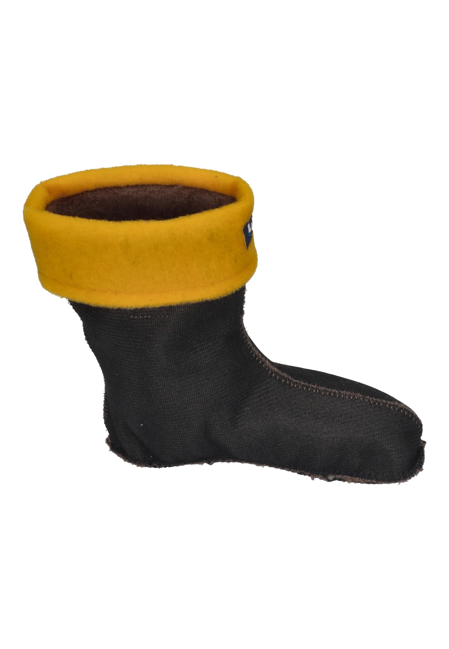 KOEL Innenfutter für KOEL Gummistiefel WELLIE BARE SOCK brown yellow