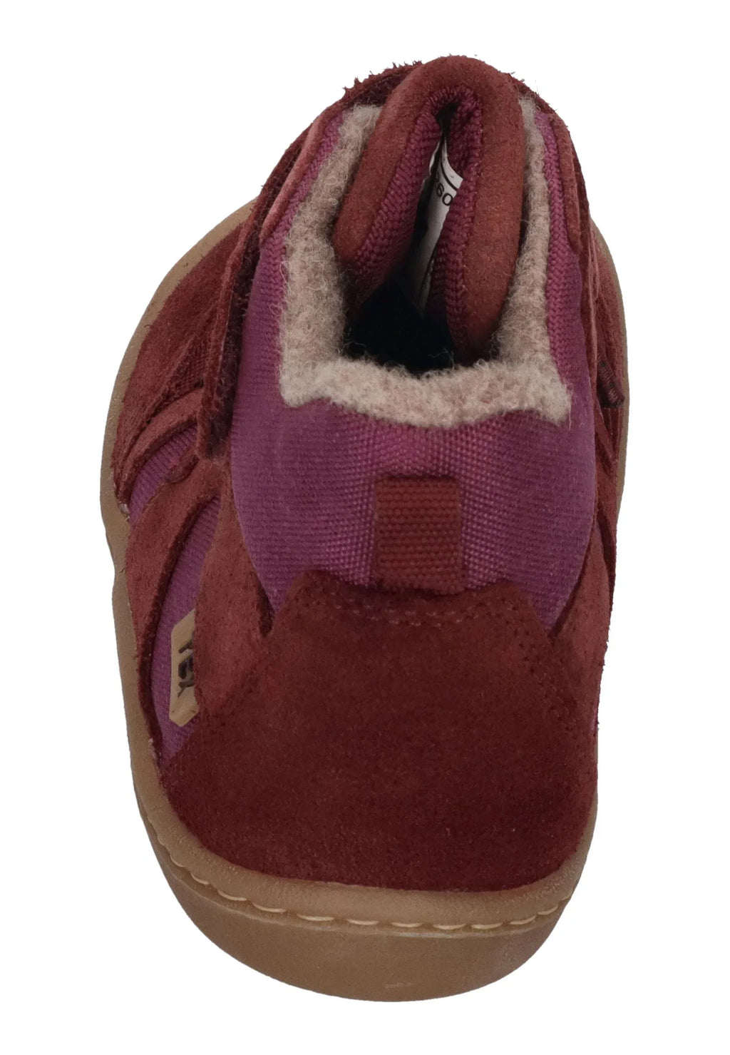 KOEL Barefoot Kinder Übergangsschuhe Sneakers BEAU WOOL bordo