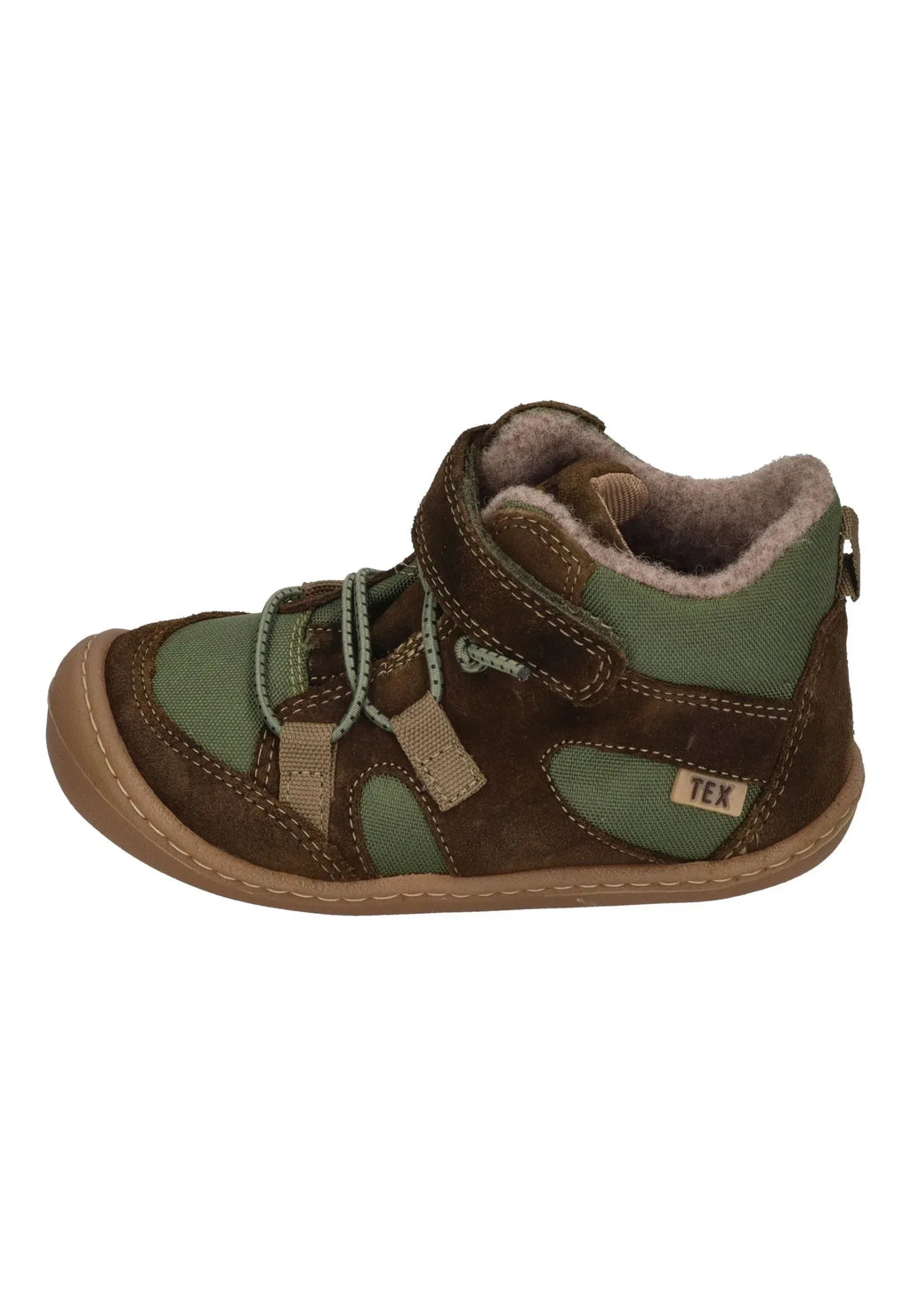 KOEL Barefoot Kinder Übergangsschuhe Sneakers BEAU WOOL khaki