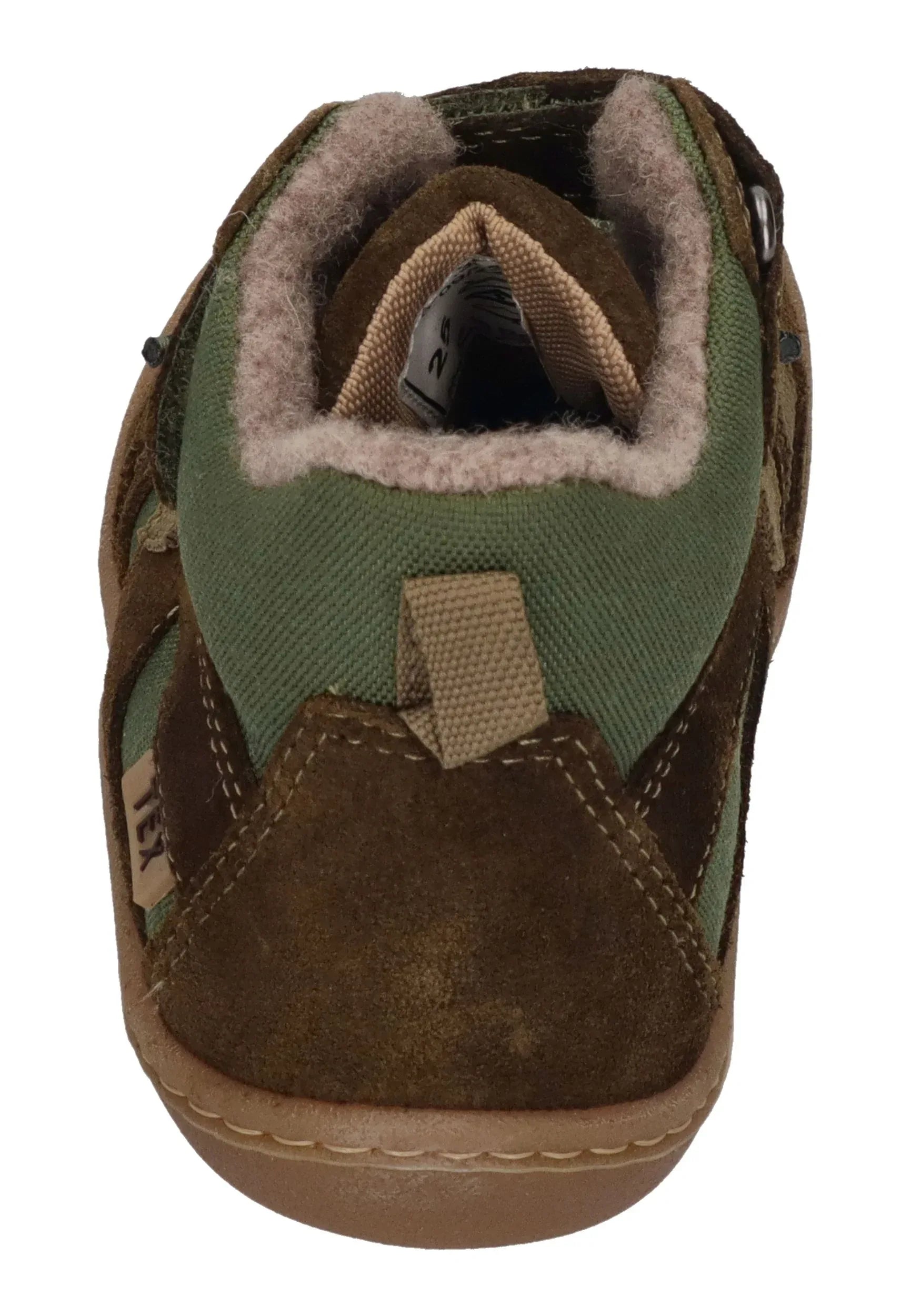 KOEL Barefoot Kinder Übergangsschuhe Sneakers BEAU WOOL khaki