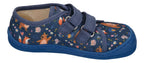 KOEL Kinder Barefoot vegane Sneakers DUD PRINT bear blue