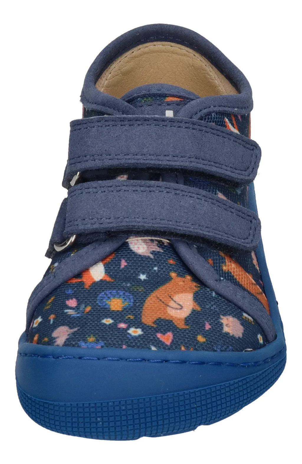 KOEL Kinder Barefoot vegane Sneakers DUD PRINT bear blue