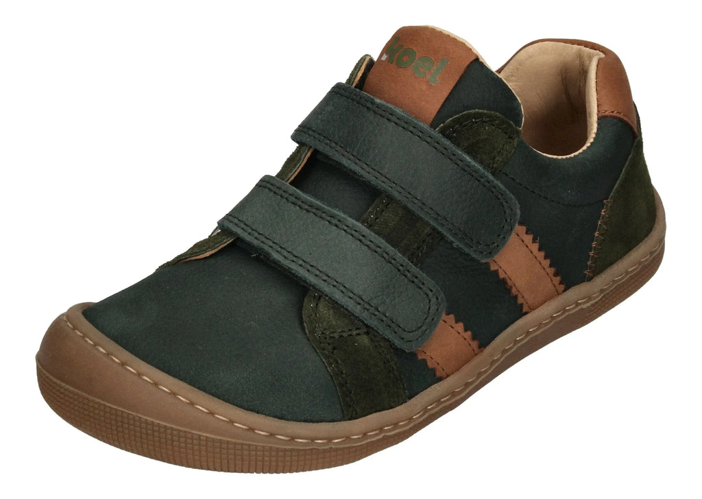 KOEL Barefoot Kinder - Sneakers DENIS NAPPA 2.0 green-0