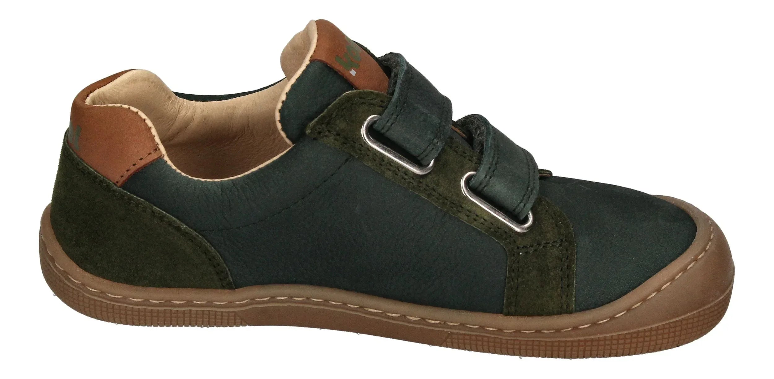 KOEL Barefoot Kinder - Sneakers DENIS NAPPA 2.0 green-3