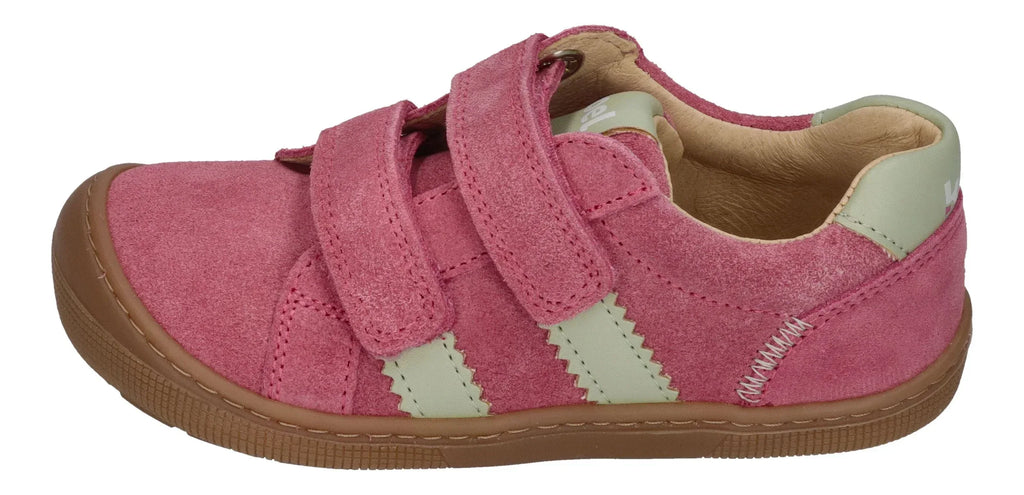 KOEL Kinder Barefoot Sneakers DENIS SUEDE fuchsia