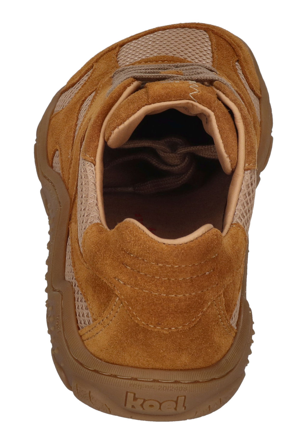 KOEL Damen Barefoot Sneakers RITA SUEDE 300 cognac