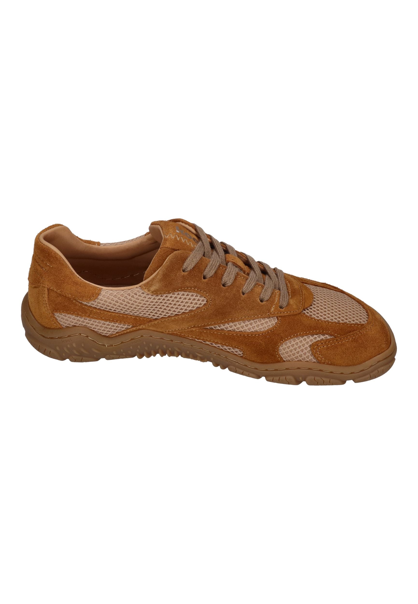 KOEL Damen Barefoot Sneakers RITA SUEDE 300 cognac