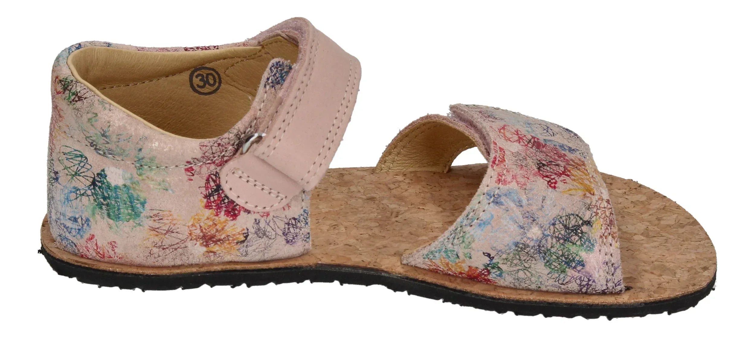 KOEL Barefoot Kinderschuhe - Sandalen AMELIA FANTASY nude-3