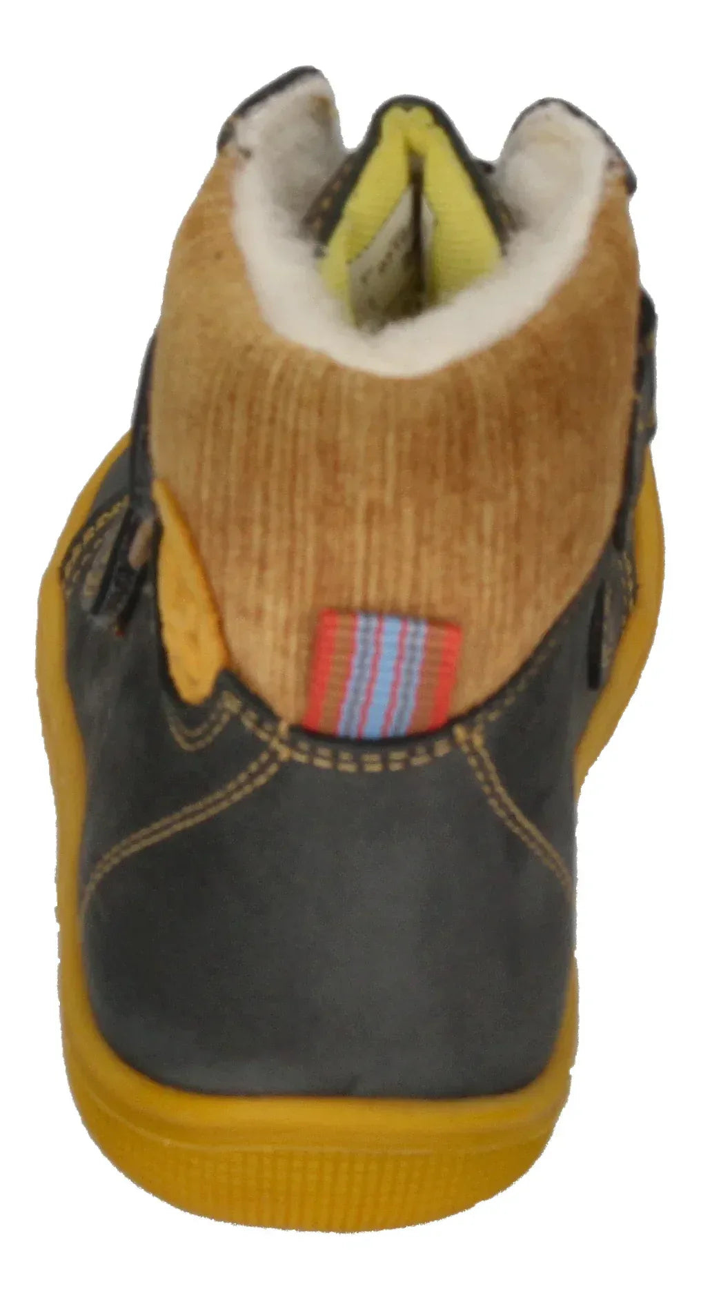 KOEL Barefoot Kinderstiefel - DEAN WOOL - dark grey - SALE - Shoedeal