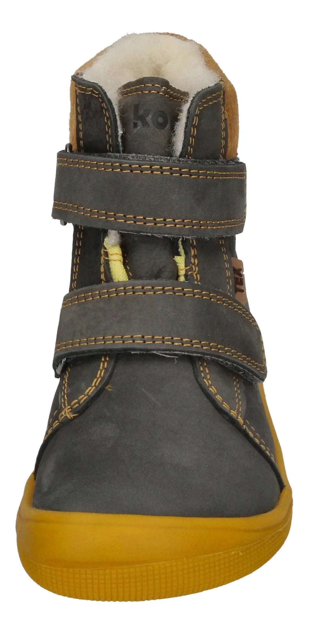 KOEL Barefoot Kinderstiefel - DEAN WOOL - dark grey - SALE - Shoedeal