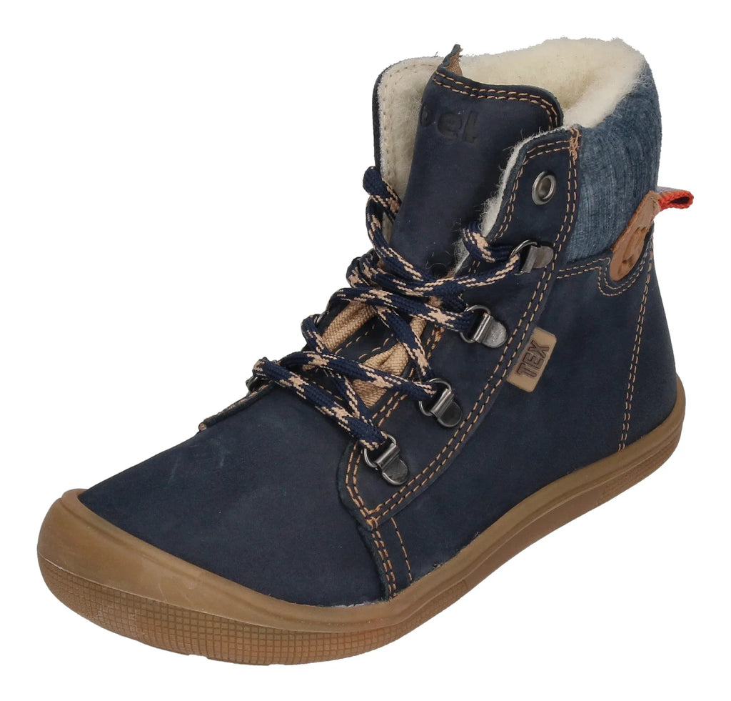 KOEL Barefoot Kinderstiefel - DEEMER WOOL - navy Auslaufmodell – Booties - Blau | shoedealo.shop – Bild 8