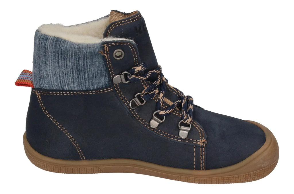 KOEL Barefoot Kinderstiefel - DEEMER WOOL - navy Auslaufmodell – Booties - Blau | shoedealo.shop – Bild 17