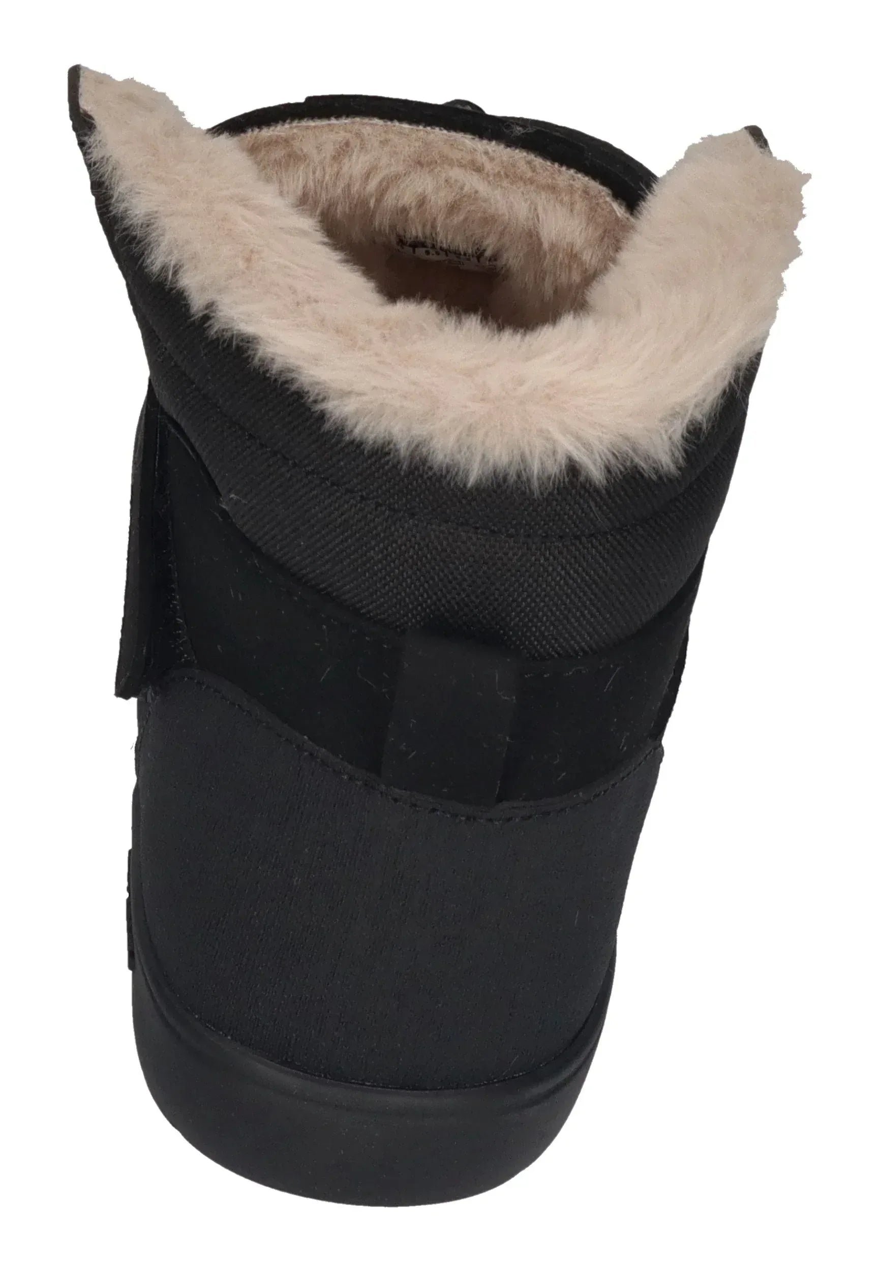 MURIS vegane, wasserdichte Barefoot Damen Booties BALTIC SHE black