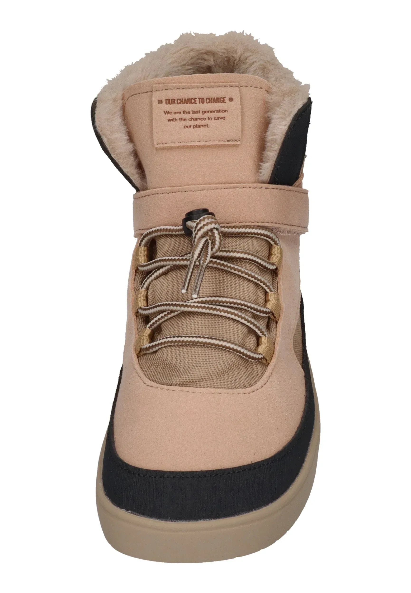 MURIS vegane, wasserdichte Barefoot Damen Booties BALTIC SHE soft pink