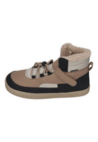 MURIS vegane, wasserdichte Barefoot Damen Booties BALTIC SHE warm taupe