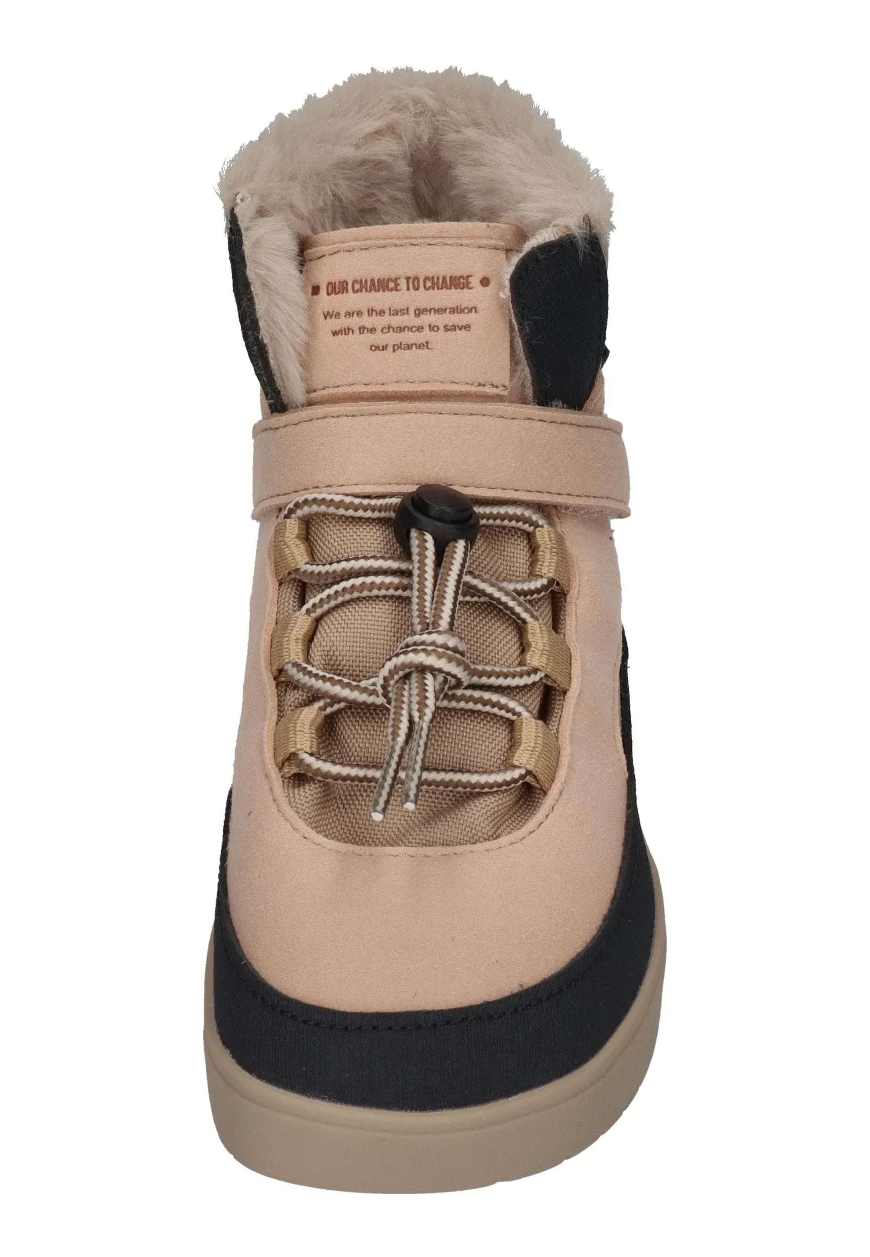 MURIS vegane, wasserdichte Barefoot Kinder Booties BALTIC Junior soft pink