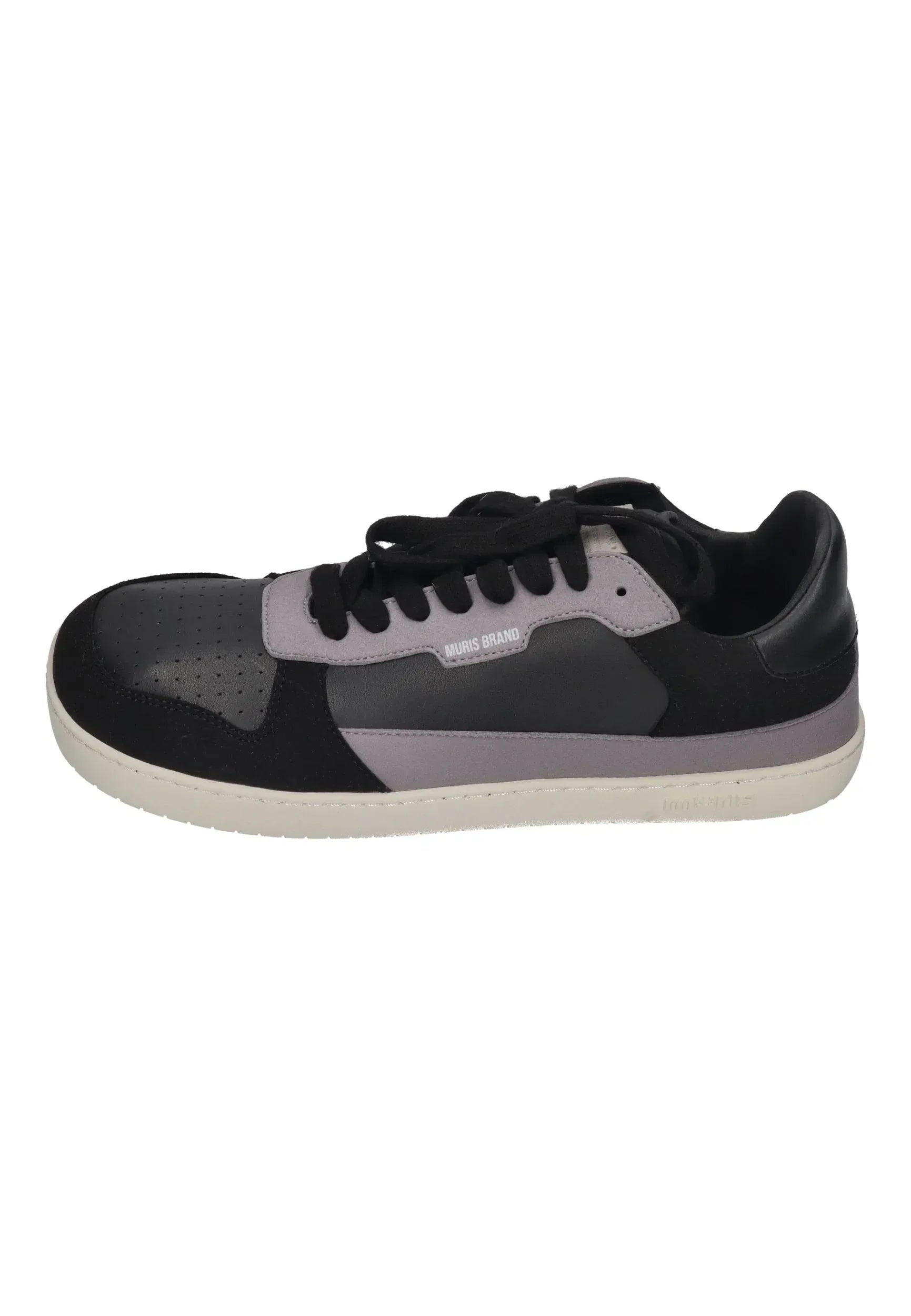 MURIS vegane Barefoot Herren Sneakers MAJORCA HE - black