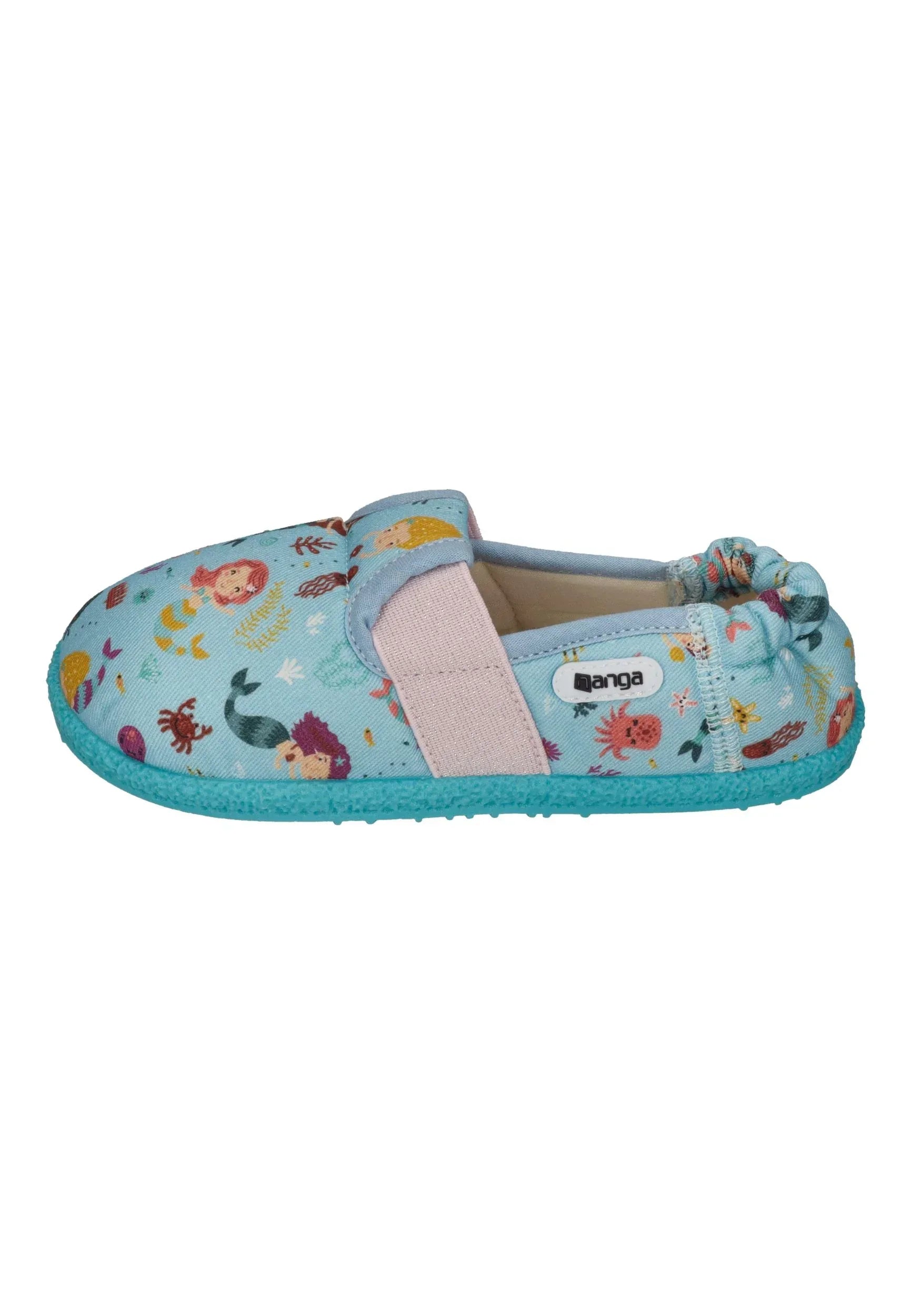 NANGA Kinder Hausschuhe AQUATA 2.0 hellblau