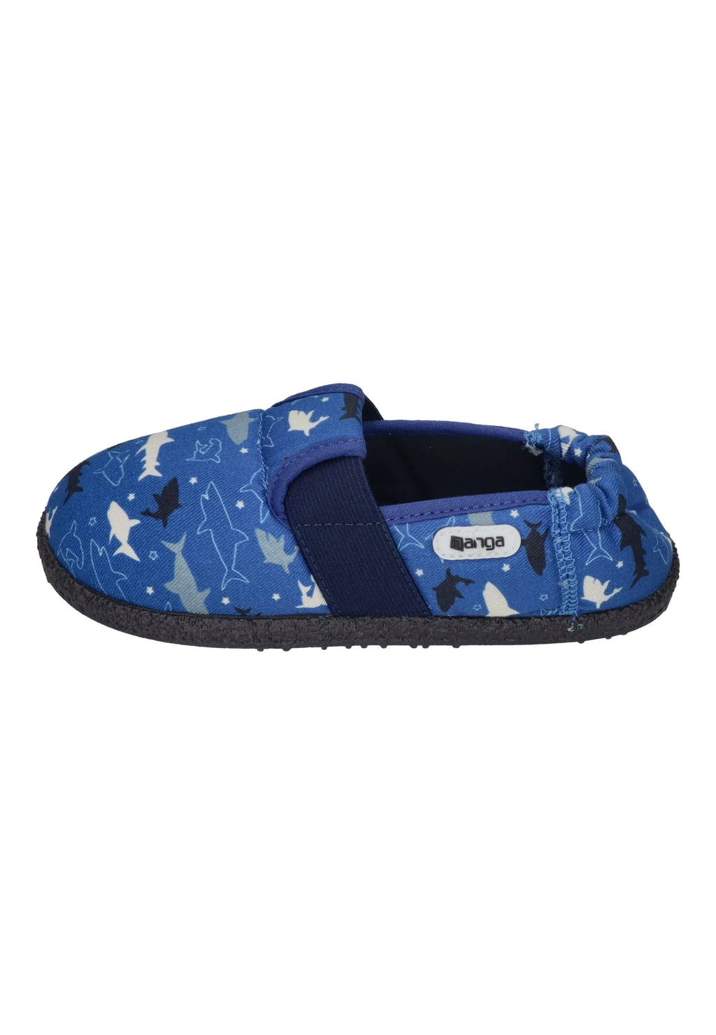 NANGA Kinder Hausschuhe HAIALARM 2.0 blau