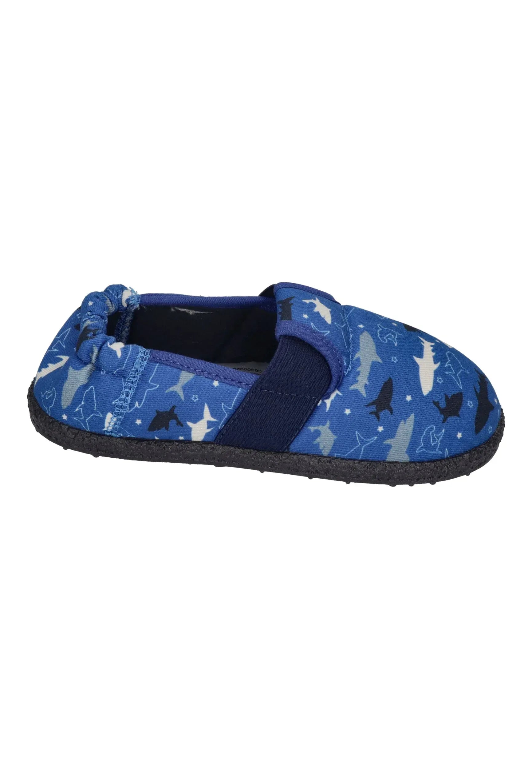 NANGA Kinder Hausschuhe HAIALARM 2.0 blau
