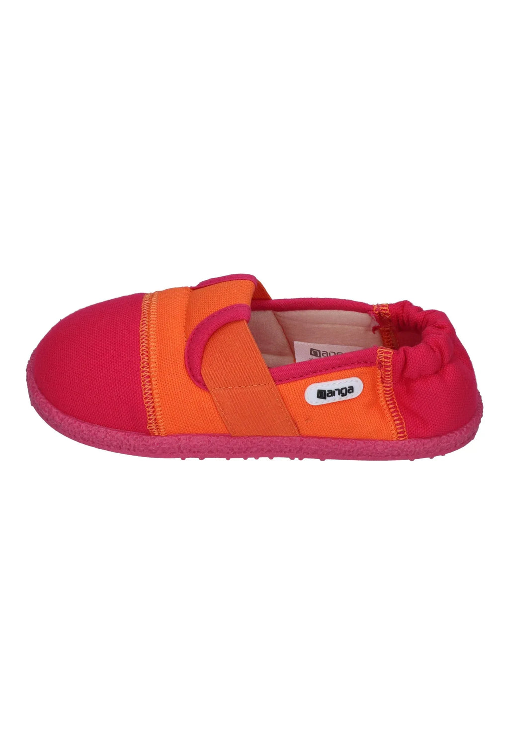 NANGA Kinder Hausschuhe KLETTE 2.0 pink orange