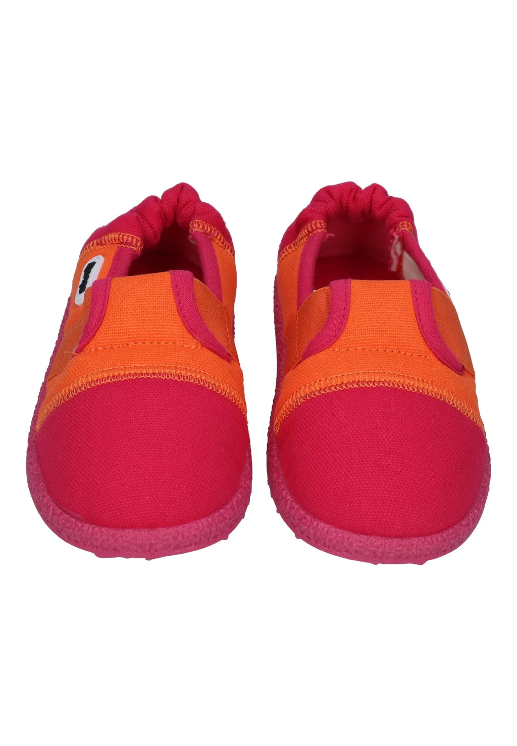 NANGA Kinder Hausschuhe KLETTE 2.0 pink orange
