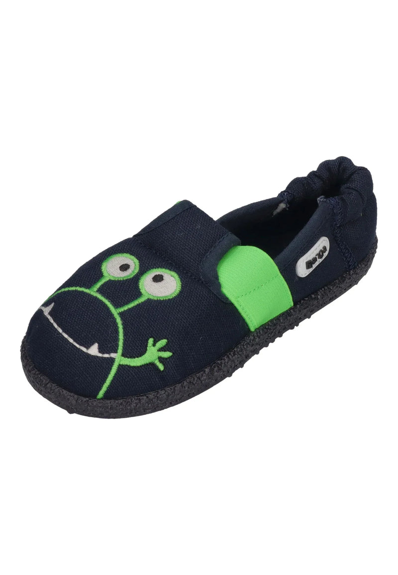 NANGA Kinder Hausschuhe MOONSTAR 2.0 dunkelblau