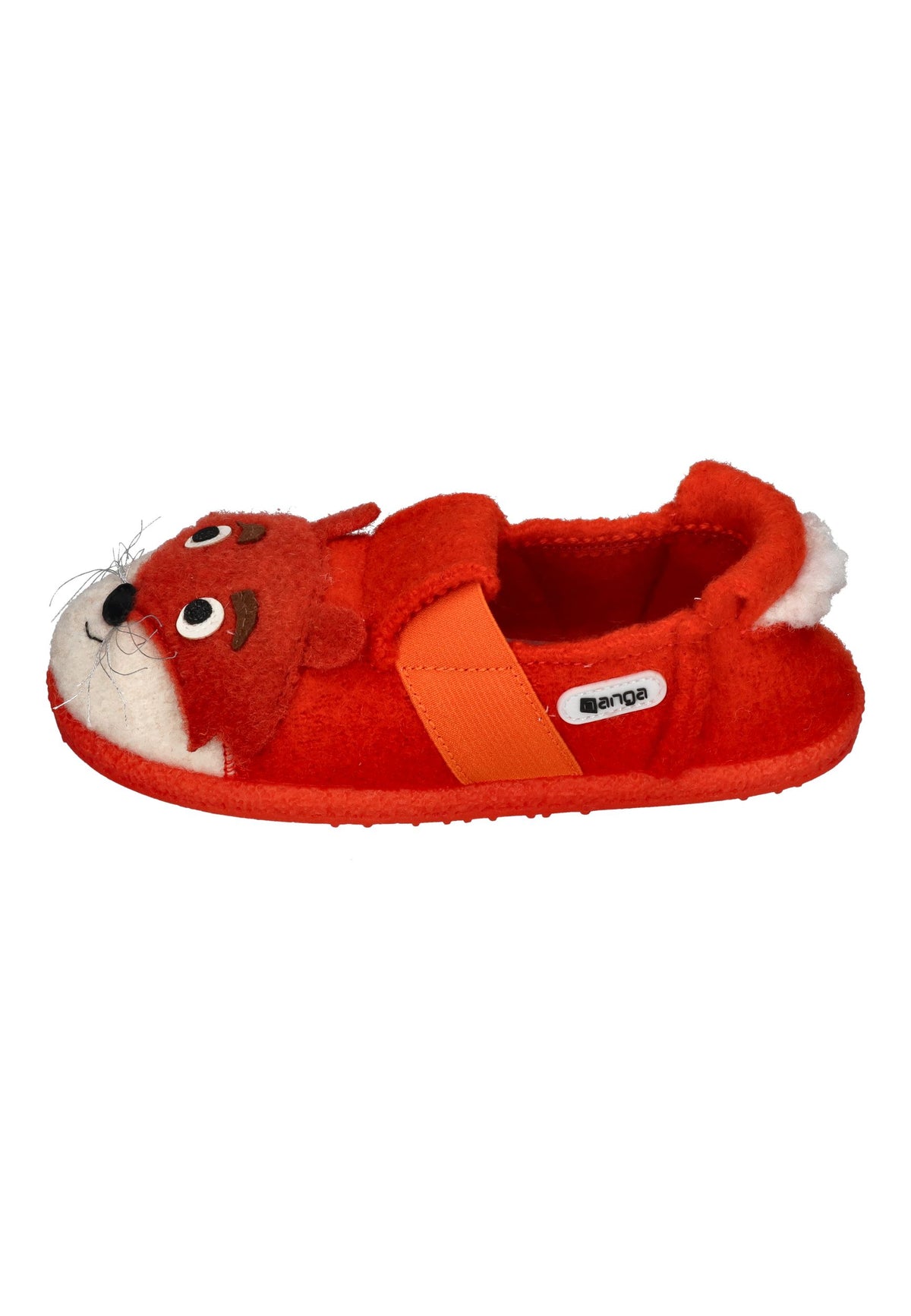 NANGA Kinder Hausschuhe Schurwolle FOX 2.0 orange