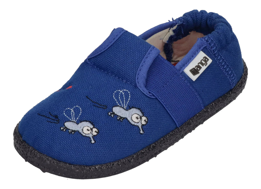 NANGA Kinder - Hausschuhe ELLIOT 2.0 blau