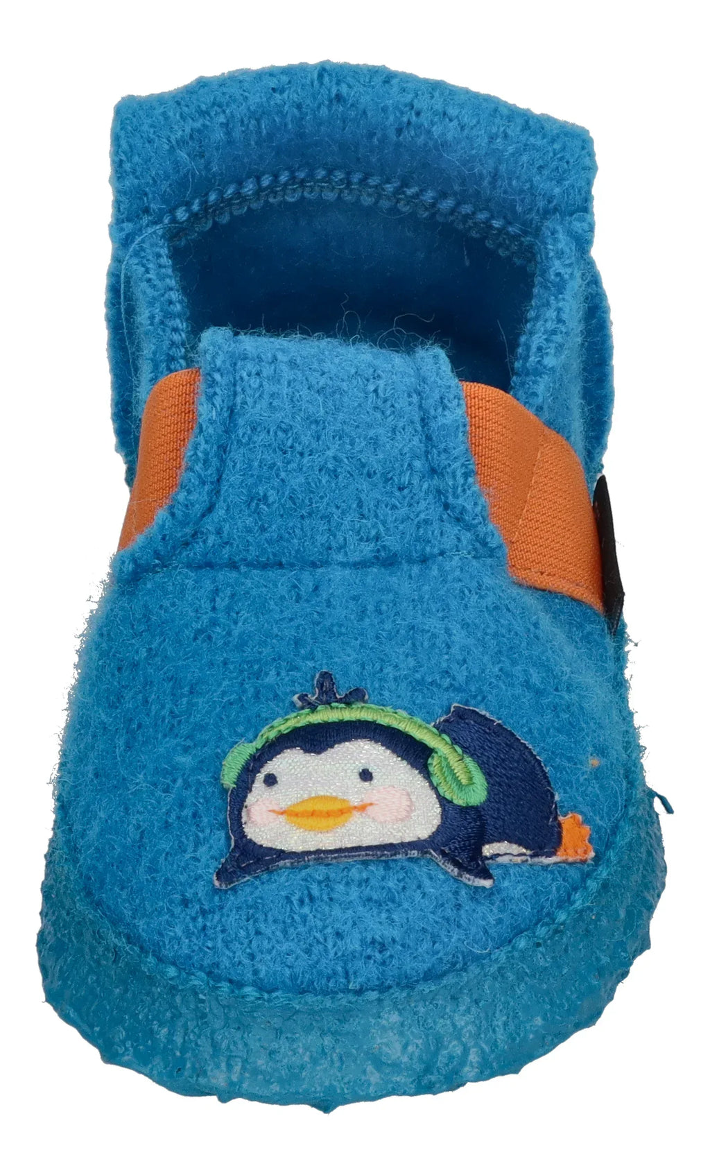 NANGA Kinder - Hausschuhe FUNNY PINGU - türkis