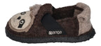 NANGA Kinder - Hausschuhe SHAGGY SLOTH - braun 80