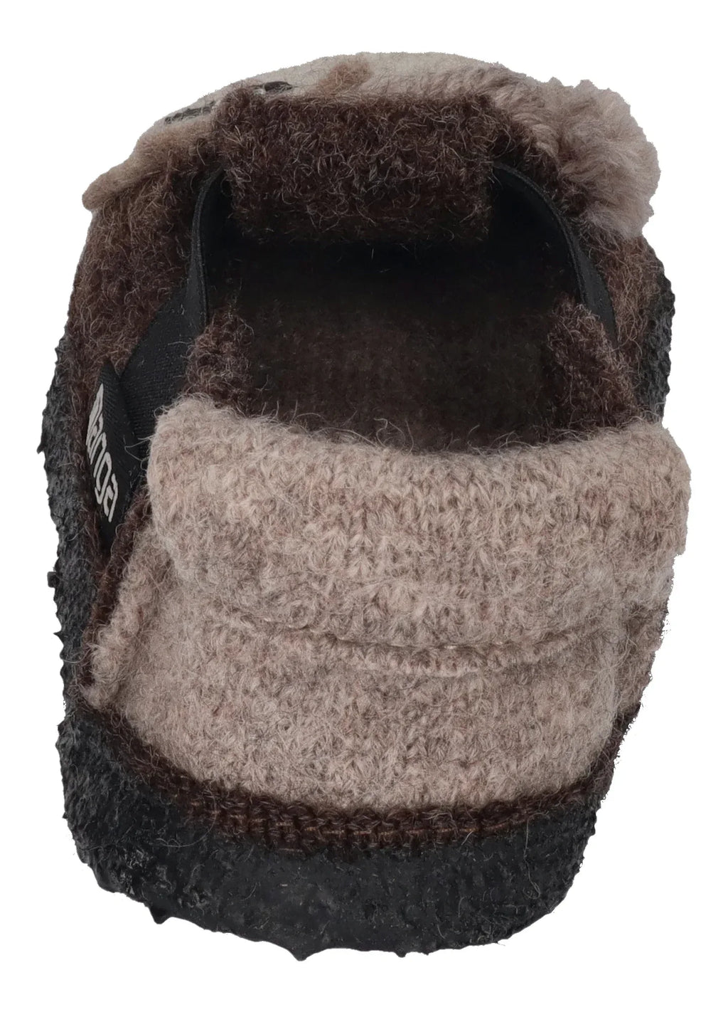 NANGA Kinder - Hausschuhe SHAGGY SLOTH - braun 80