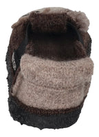 NANGA Kinder - Hausschuhe SHAGGY SLOTH - braun 80