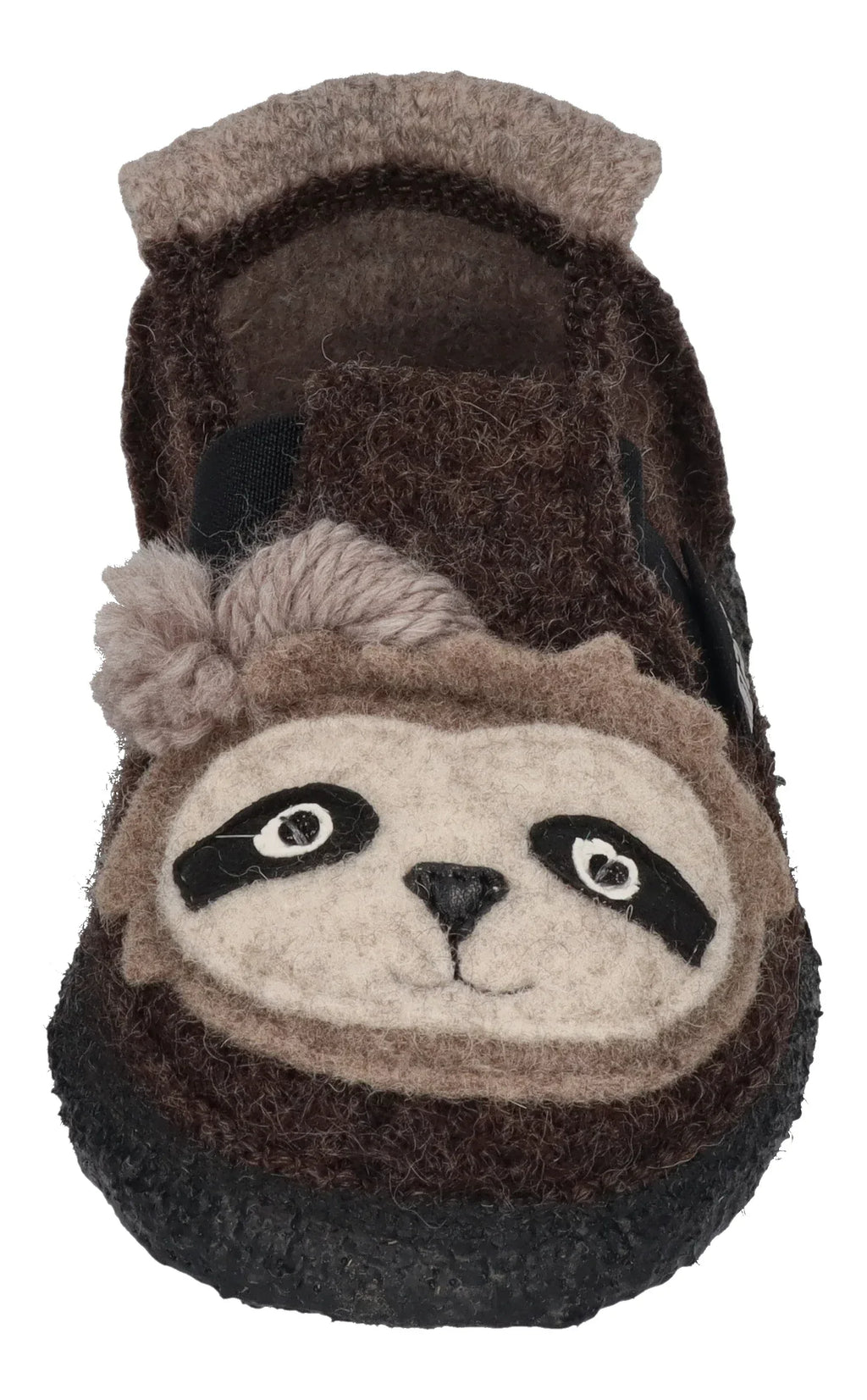 NANGA Kinder - Hausschuhe SHAGGY SLOTH - braun 80