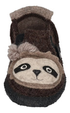 NANGA Kinder - Hausschuhe SHAGGY SLOTH - braun 80