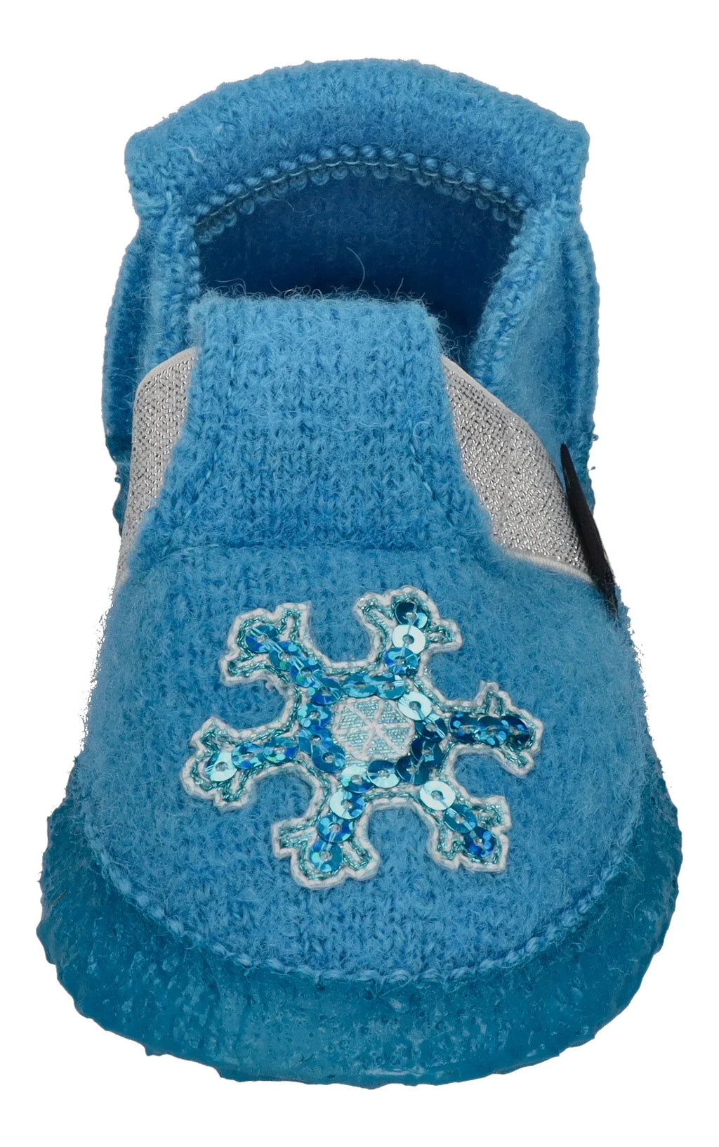 NANGA Kinder - Hausschuhe SNOWFLAKE - türkis