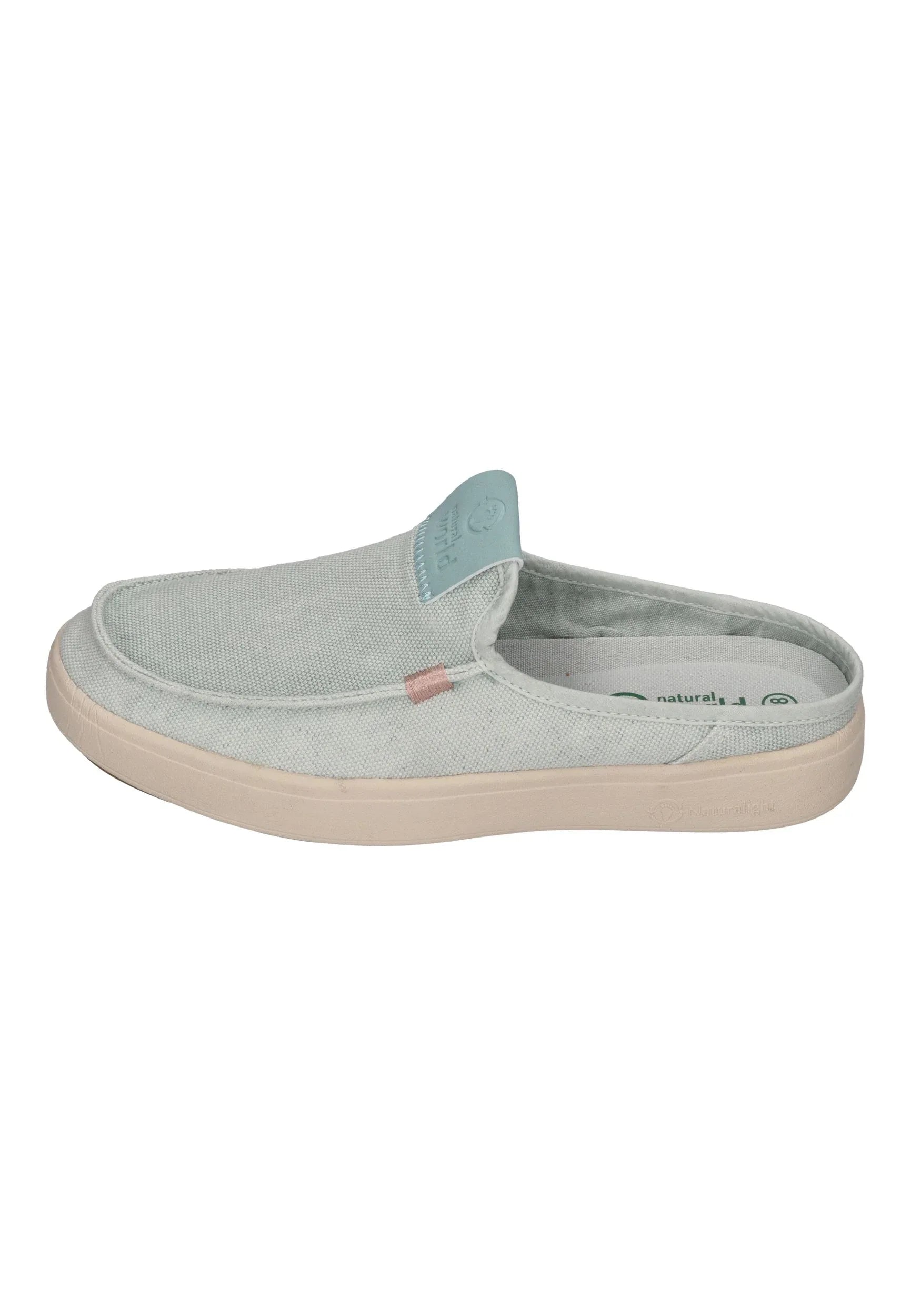 NATURAL WORLD Damen Pantolette PINET 8467 aqua 763