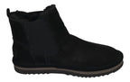 NATURAL WORLD Herren Chelsea-Boots DUNE 7384 negro