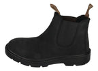 NATURAL WORLD Herren Chelsea-Boots KARA 9080 negro