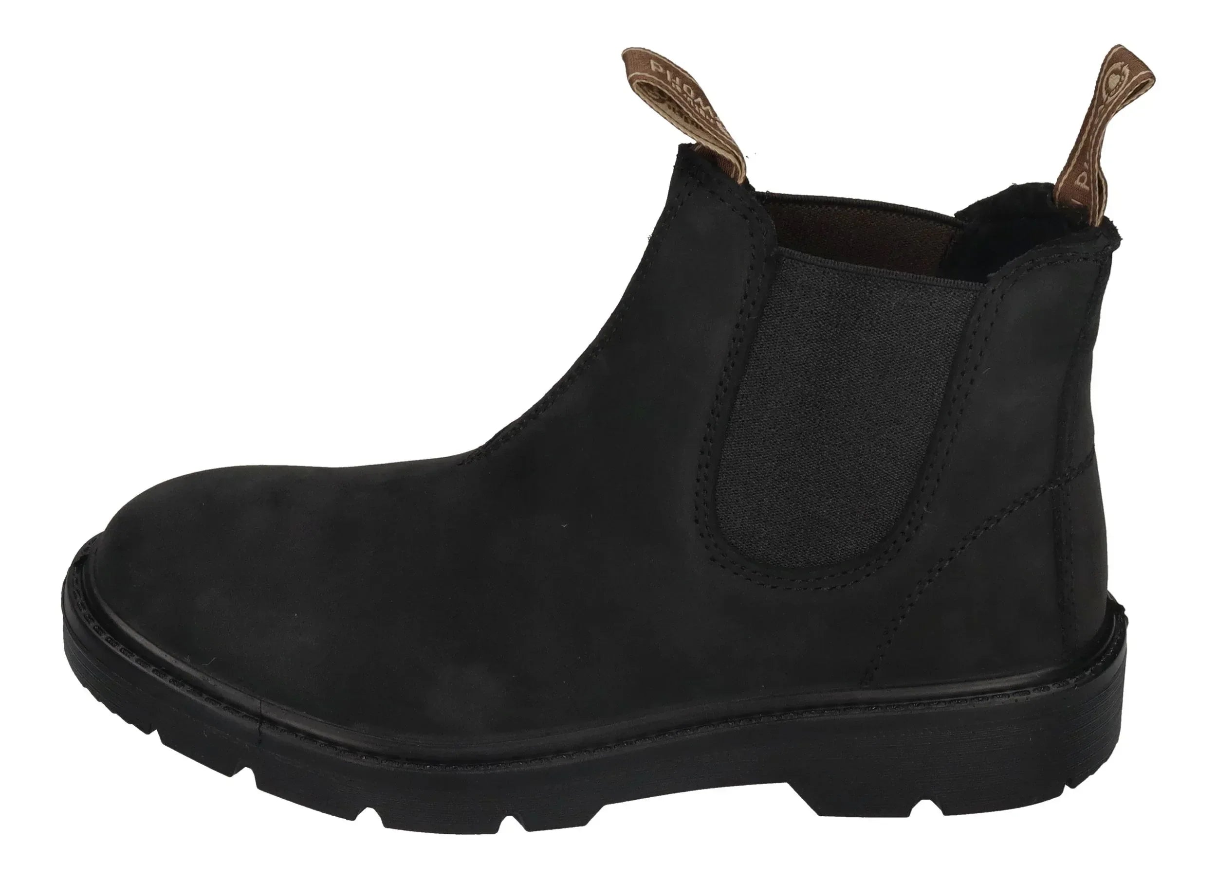NATURAL WORLD Herren Chelsea-Boots KARA 9080 negro