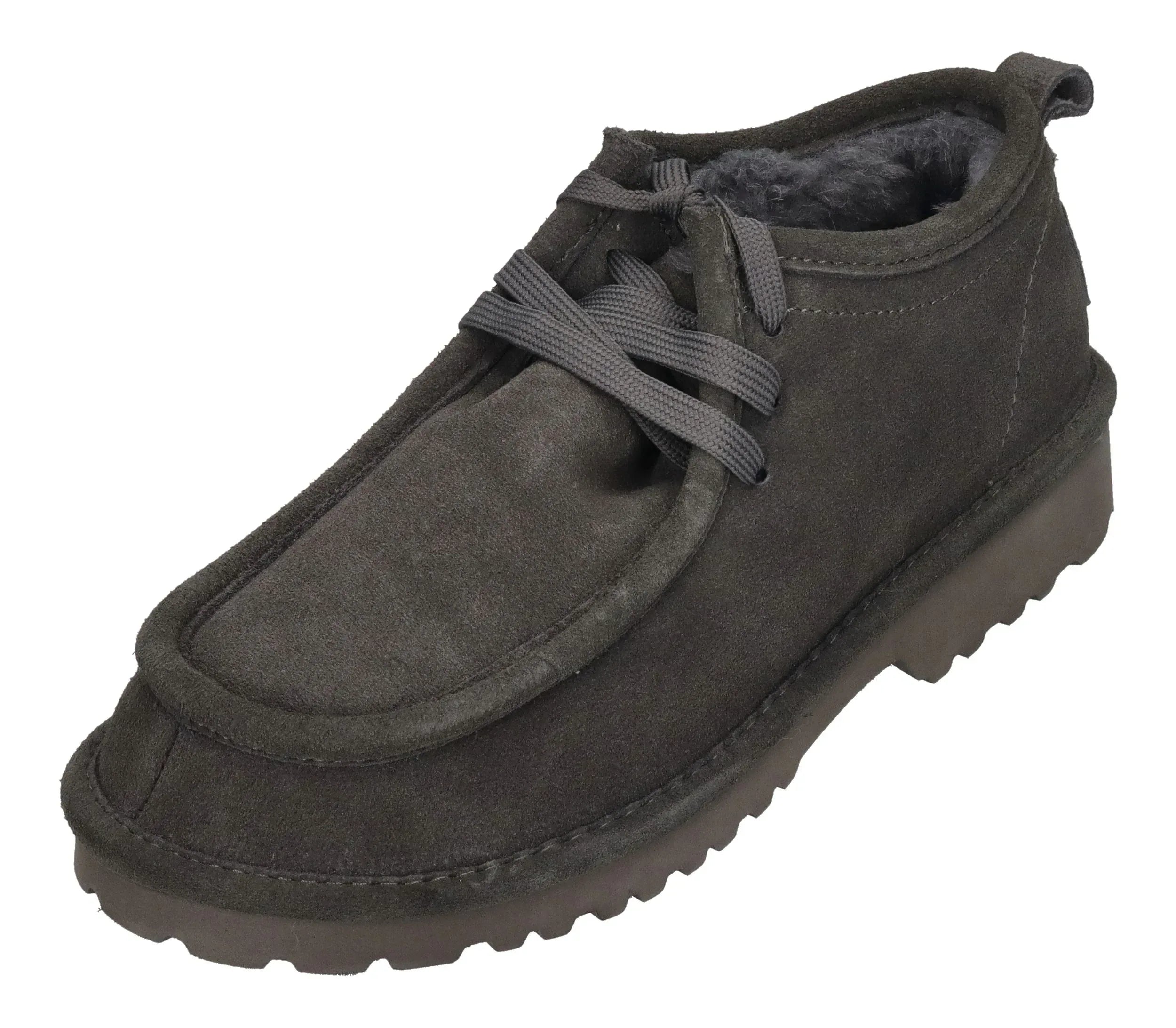 NATURAL WORLD warm gefütterte Halbschuhe ASPEN ECO 7385 gris