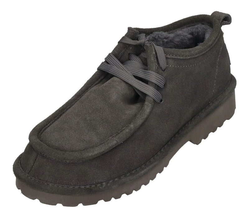 NATURAL WORLD warm gefütterte Halbschuhe ASPEN ECO 7385 gris