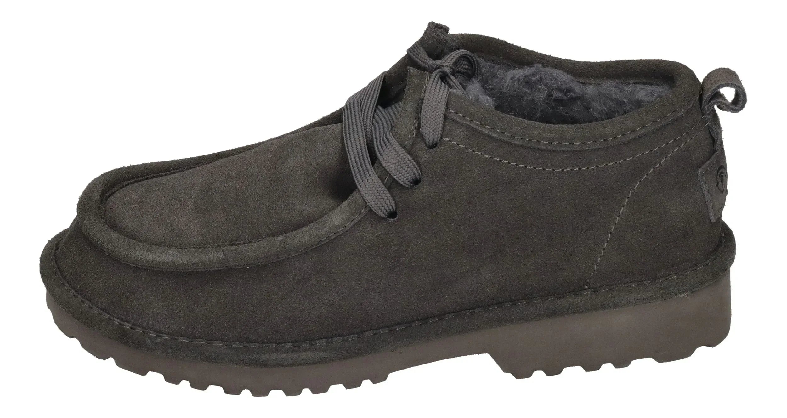 NATURAL WORLD warm gefütterte Halbschuhe ASPEN ECO 7385 gris