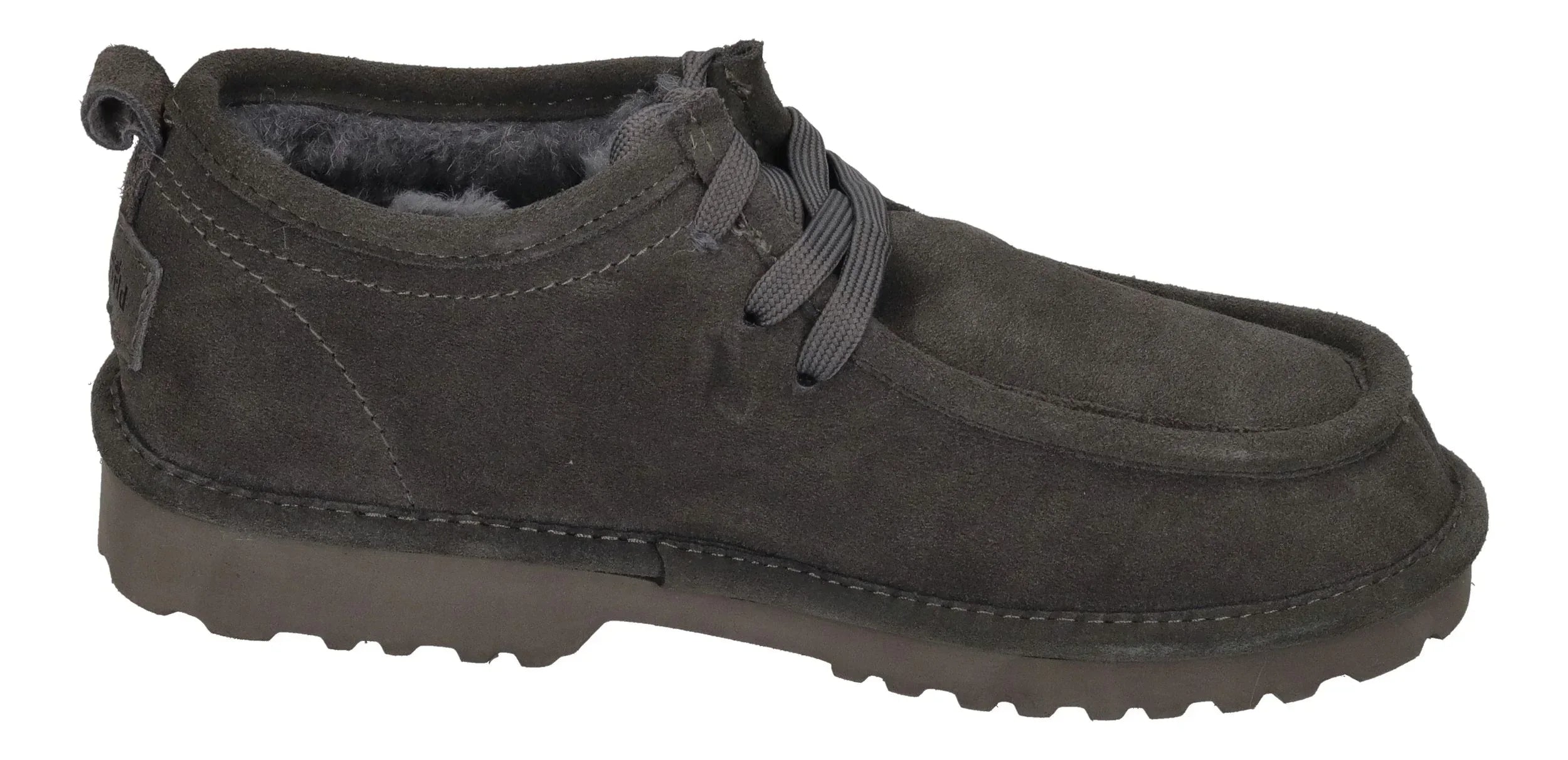 NATURAL WORLD warm gefütterte Halbschuhe ASPEN ECO 7385 gris