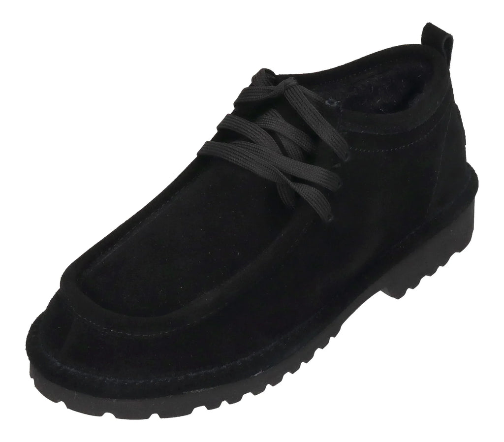 NATURAL WORLD warm gefütterte Halbschuhe ASPEN ECO 7385 negro