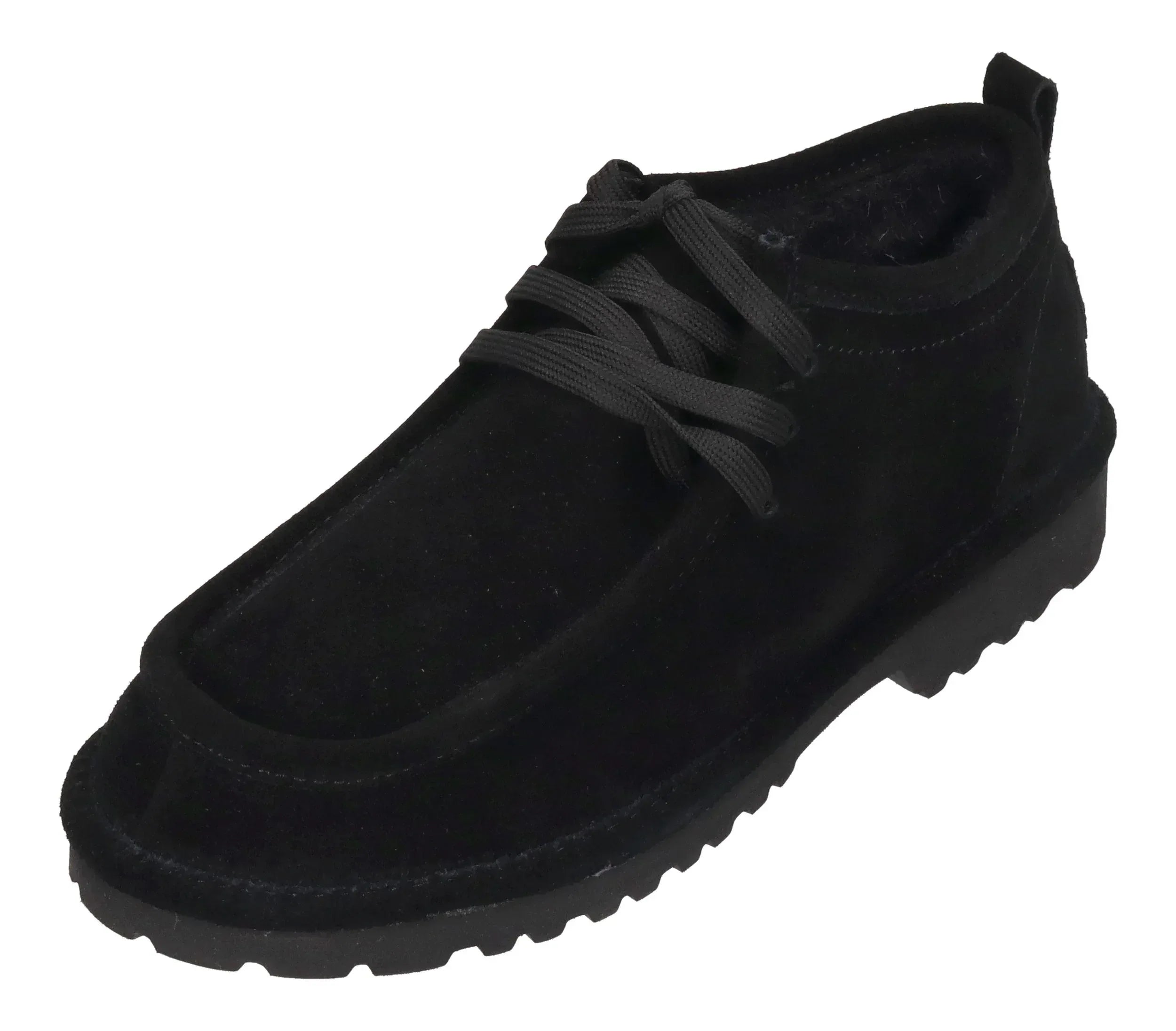 NATURAL WORLD warm gefütterte Halbschuhe ASPEN ECO 7385 negro