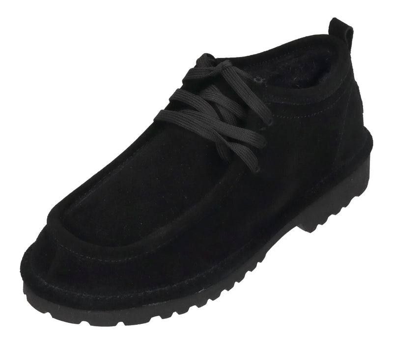 NATURAL WORLD warm gefütterte Halbschuhe ASPEN ECO 7385 negro